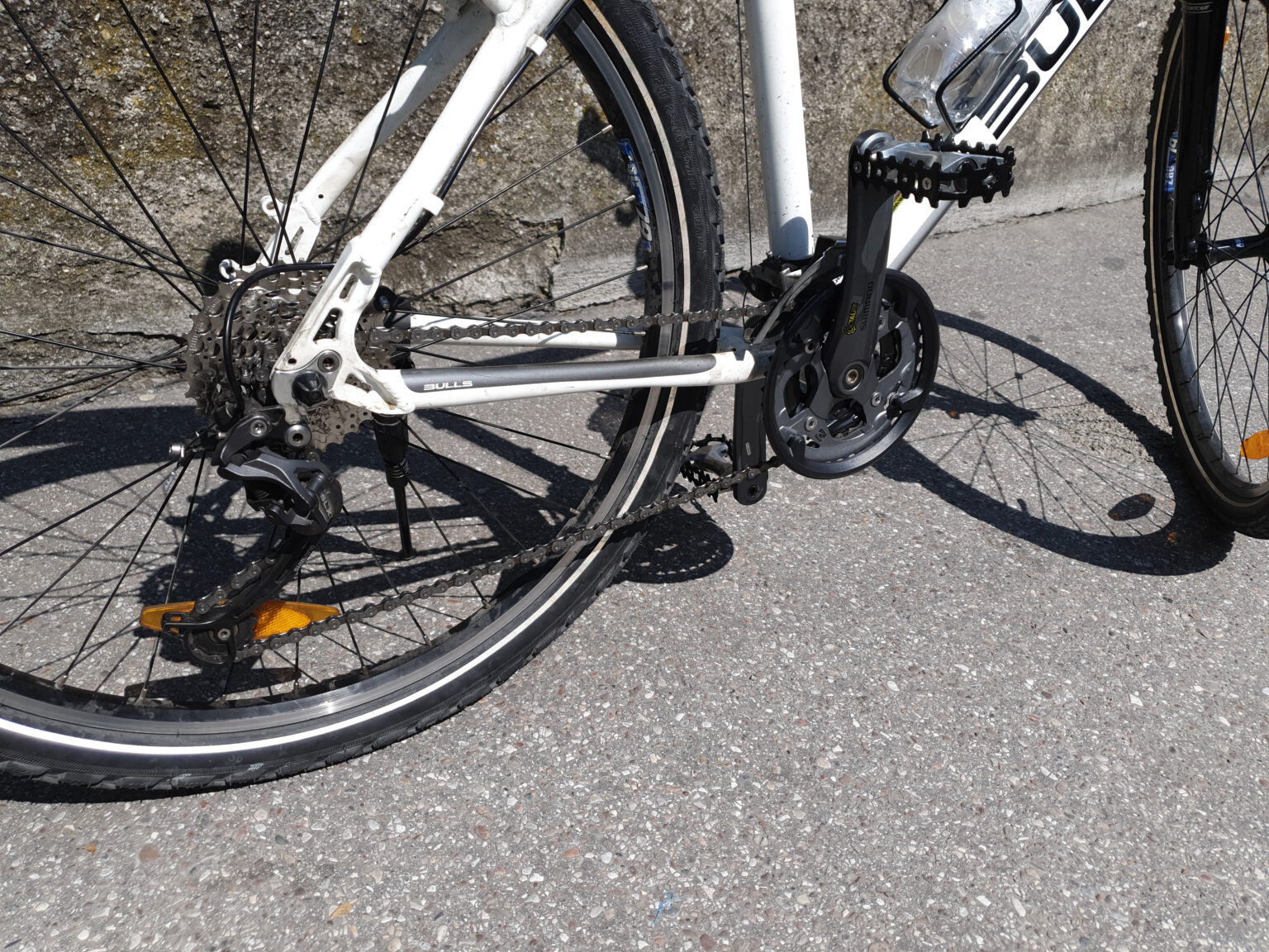 bulls fahrrad kette gespannt und mit schaltung bekommen
