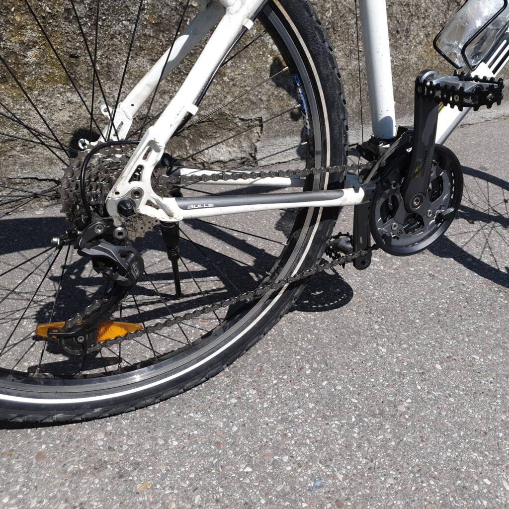bulls fahrrad kette gespannt und mit schaltung bekommen